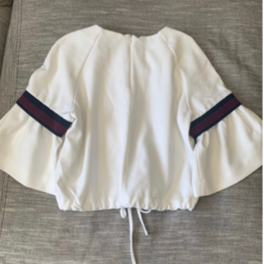 Zara Trafaluc collection crop top with shoe strings to make it tighter - Picture 12 of 13